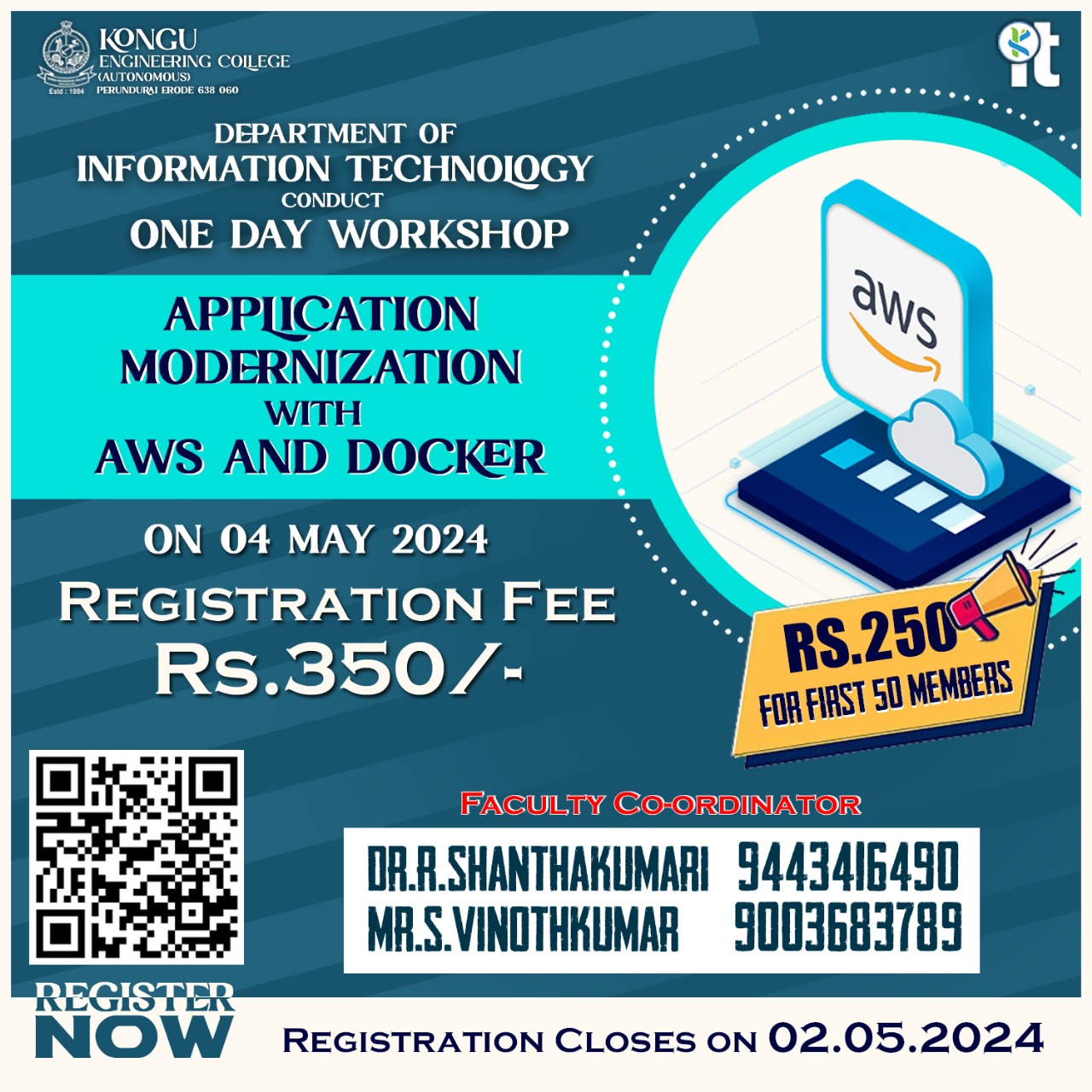 One Day Workshop on Application Modernization with AWS Docker 2024